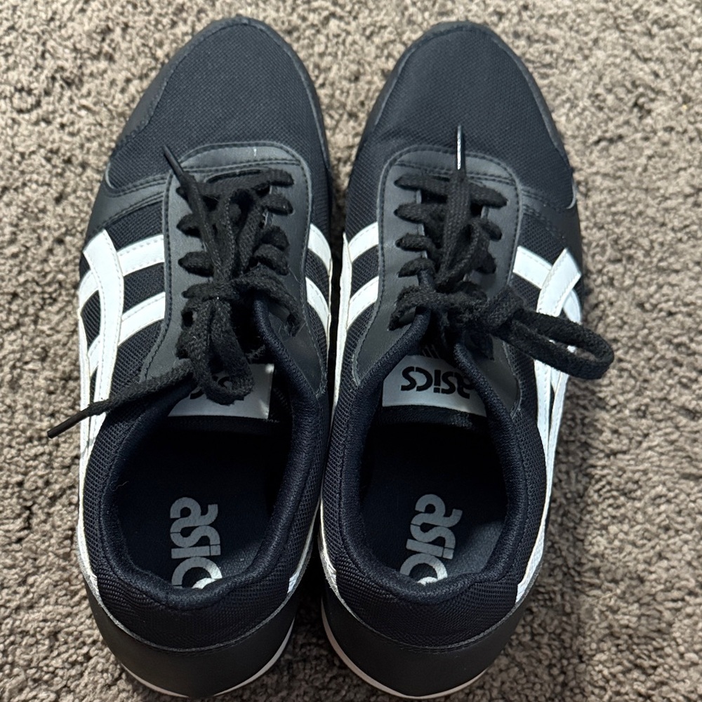 Asics Women’s Black and White Sneakers
